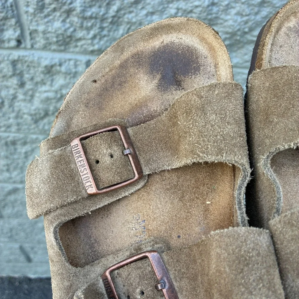 Birkenstock Arizona Suede Leather Men's 11.5 - 12 US Sandals
